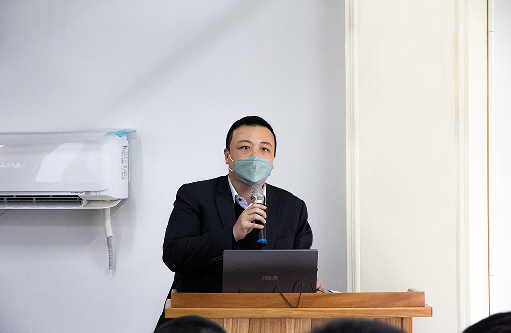 2上洋產業執行長吳國華勉勵學童透過體驗探索自我